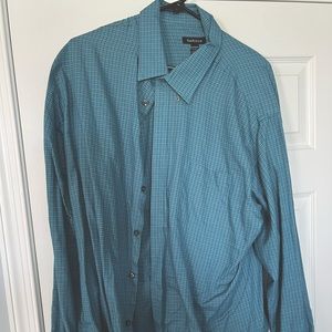 VanHeusen xl 17-17 1/2 button down dress shirt
